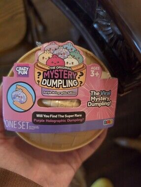 Rms Purple Holographic Mystery Squishy Dumpling